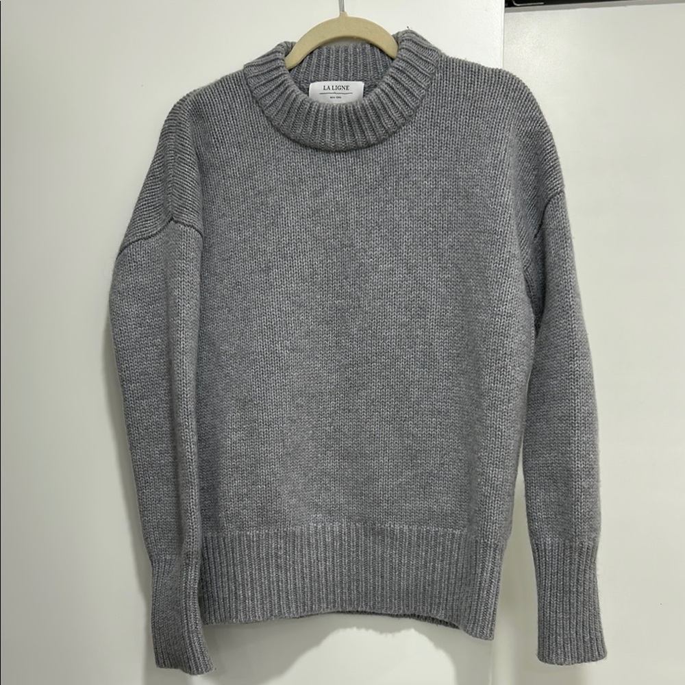 LA LIGNE Gray Marin sweater - size XS